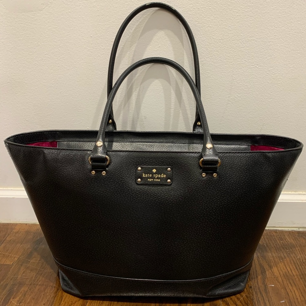 Kate Spade Wellesley Medium Harmony Black Tote